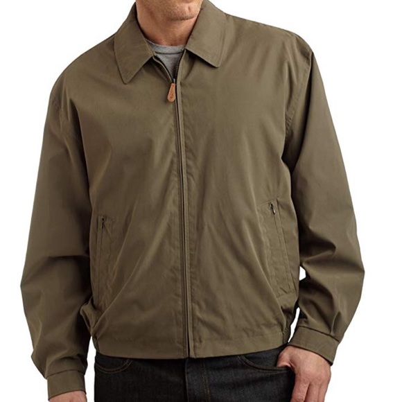 London Fog Auburn Zipfront Golf Jacket 